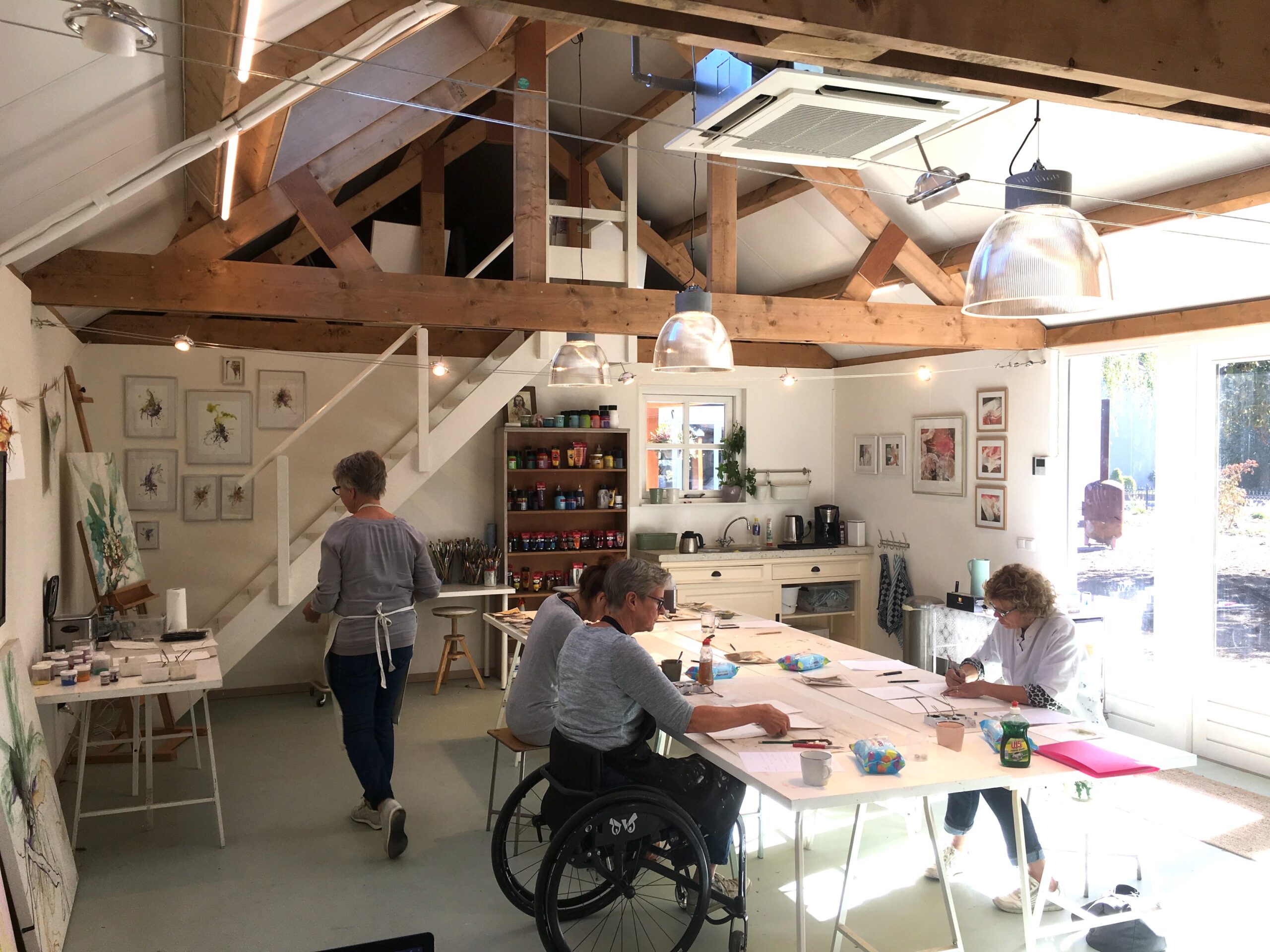 ‘Wabi Sabi’= Pigmenten/assen en paraffine: nieuwe stijl (!), zaterdag 25 oktober 2025,  10.00-16.00 uur