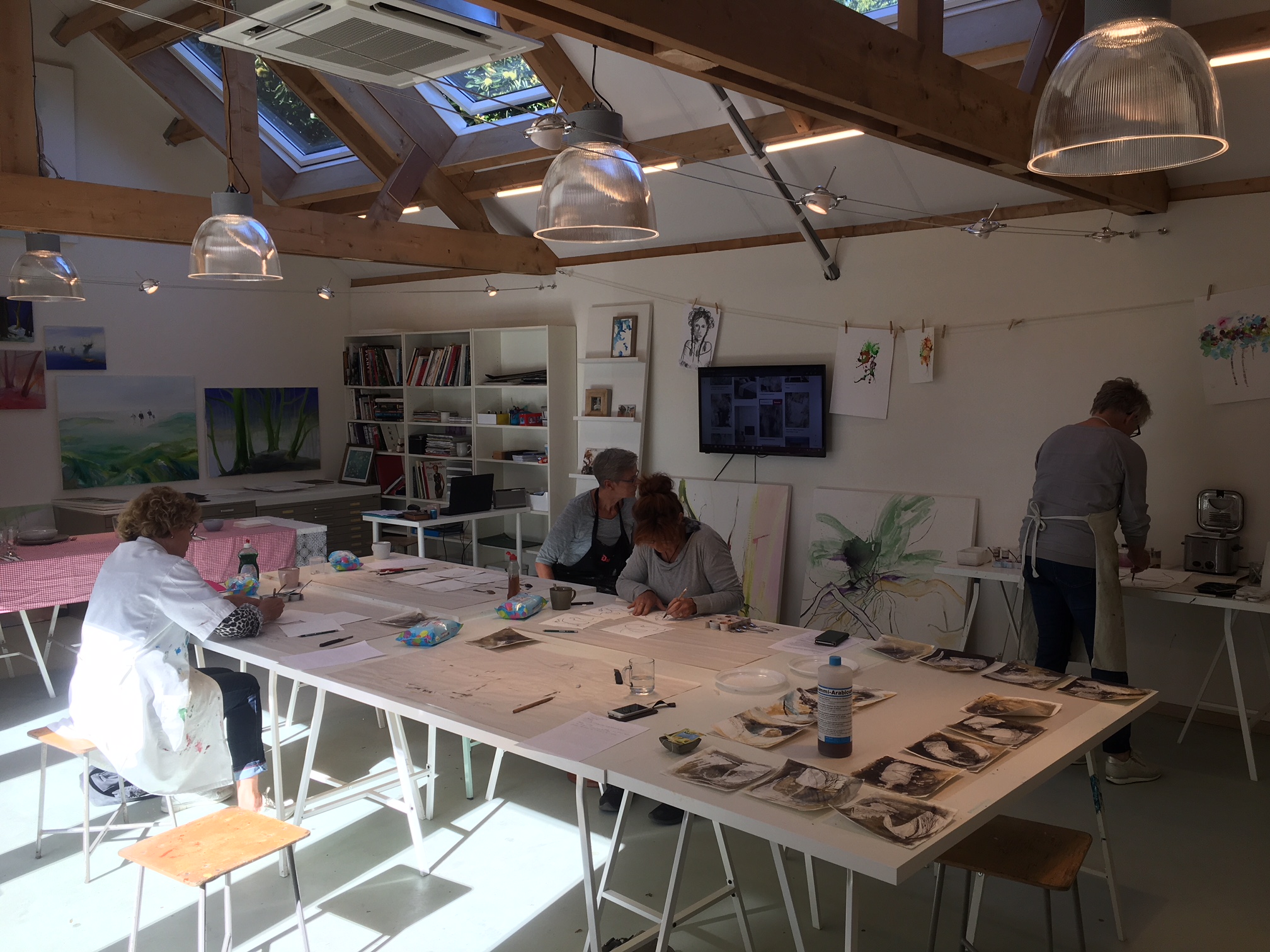 ‘Wabi Sabi’= Pigmenten/assen en paraffine: nieuwe stijl (!), zaterdag 25 oktober 2025,  10.00-16.00 uur