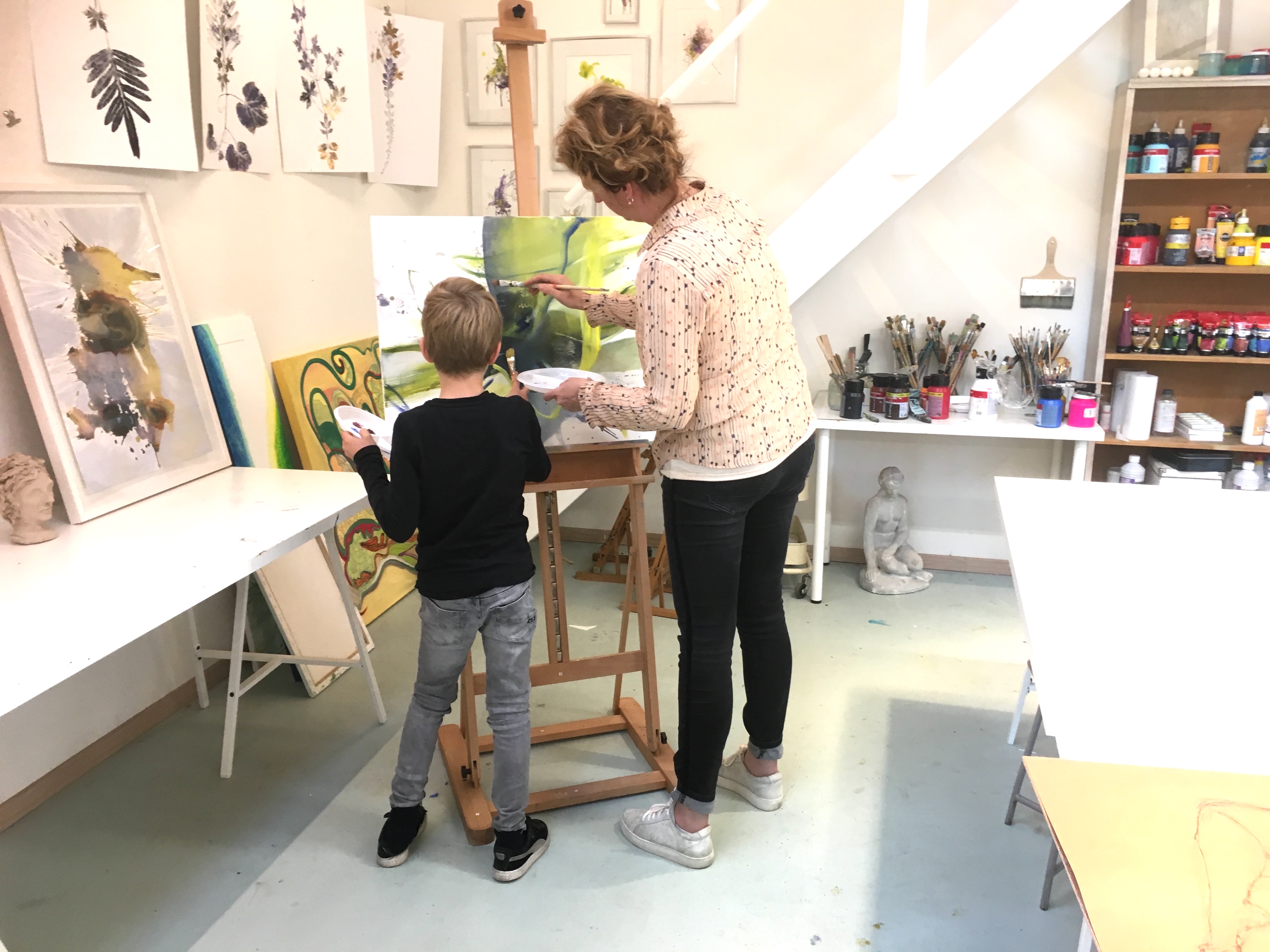 Kind-ouder schilderen, zondag 11 januari 2026, 14.00-16.00/16.30 uur