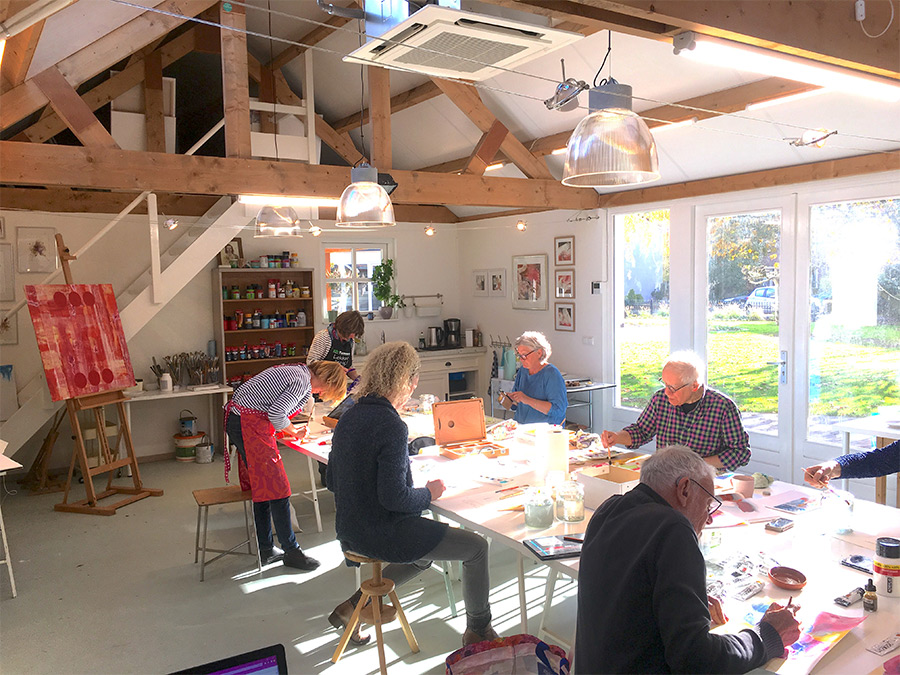 Teken- en schildercursus geschikt voor zowel beginners als gevorderden