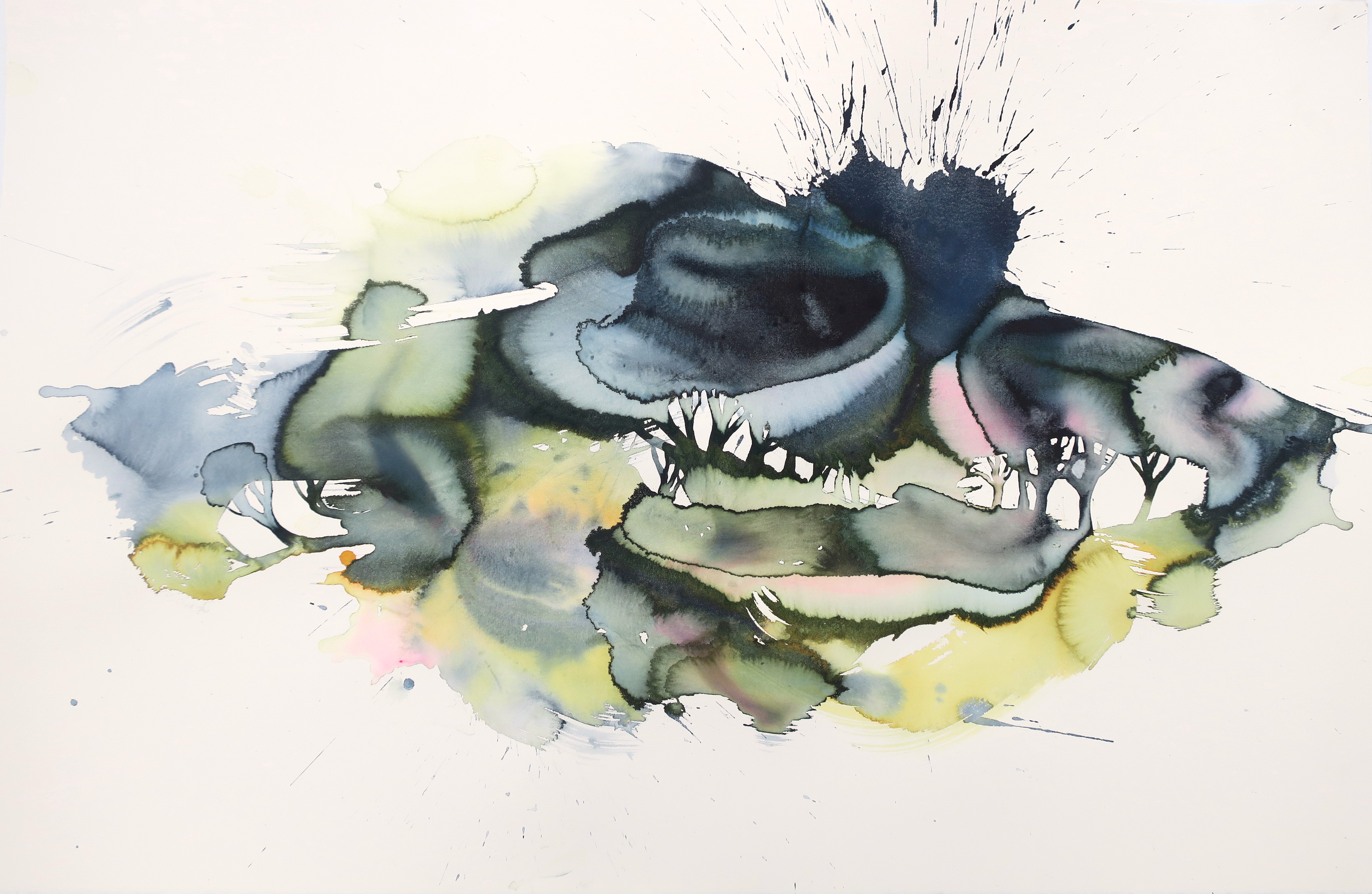 Aquarel op papier
