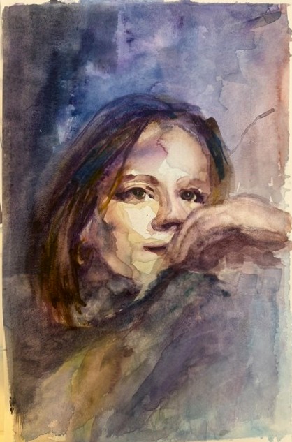 Portret in aquarel, zondag 28 feb 2027   10.00 – 16.00 uur